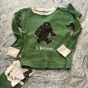 Lazy One Big Foot Pajamas l 3T